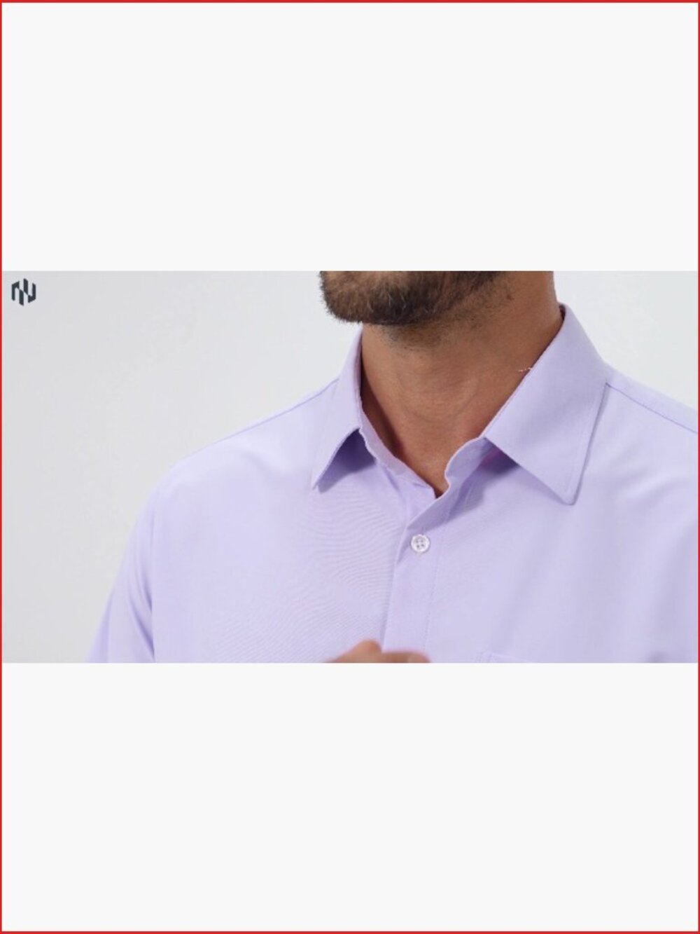 Non Iron Stretch Dress Shirt 4 Way Performance Button Down Long Sleeve Business View 5